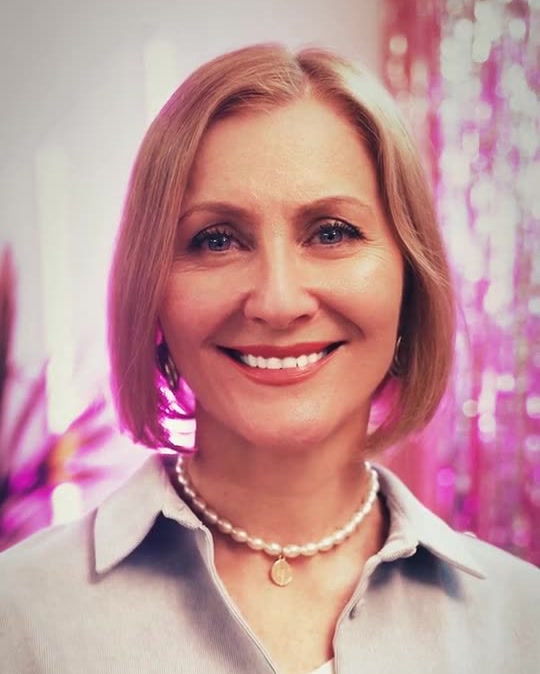 The finished video: retouched skin, whiter teeth and the Blockbuster cinematic look